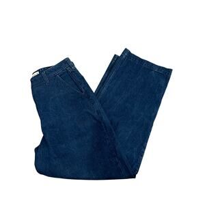 Abercrombie & Fitch Mid Rise Curve Love Wide Leg Jeans Women's Size 30 / 10R